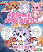 Copertina rivista Animali Fantastici da Colorare