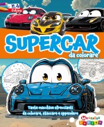 Copertina rivista Supercar da Colorare