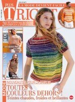 Copertina rivista Plus Tricot