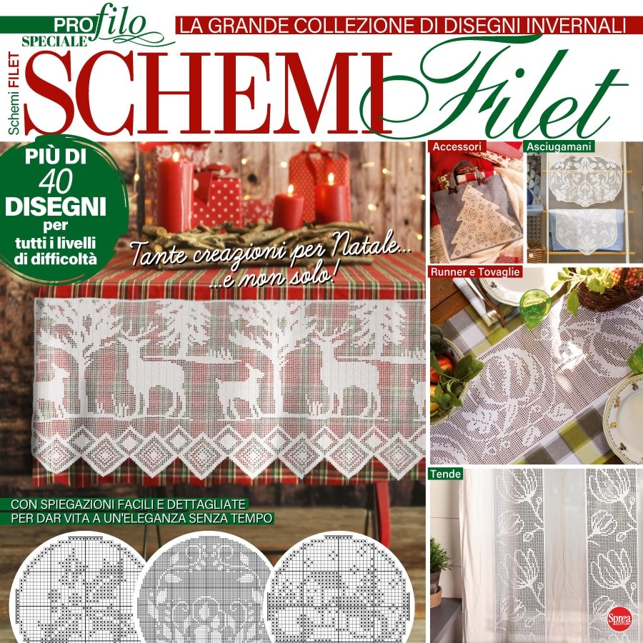 Copertina Profilo Filet Schemi n.2