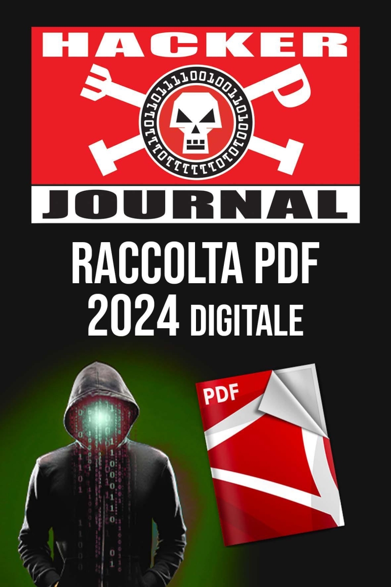 Copertina Hacker Journal Raccolta Pdf (digitale) n.7