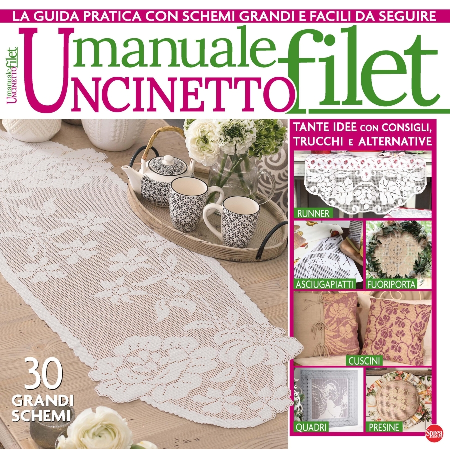 Copertina Motivi all uncinetto Manuale n.18