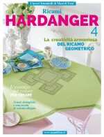 Copertina rivista Ricami hardanger