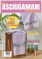 Copertina rivista Asciugamani punto croce