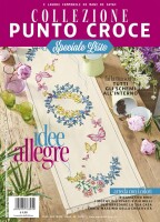 Copertina rivista Collezione punto croce liste