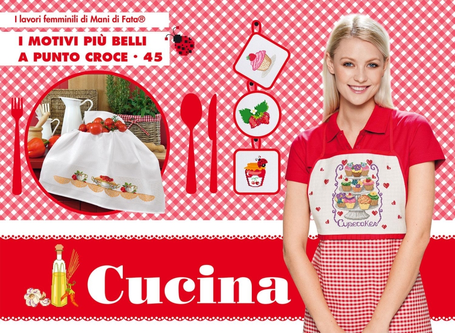 Copertina Motivi più belli a punto croce n.45