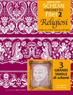 Copertina rivista Schemi uncinetto filet