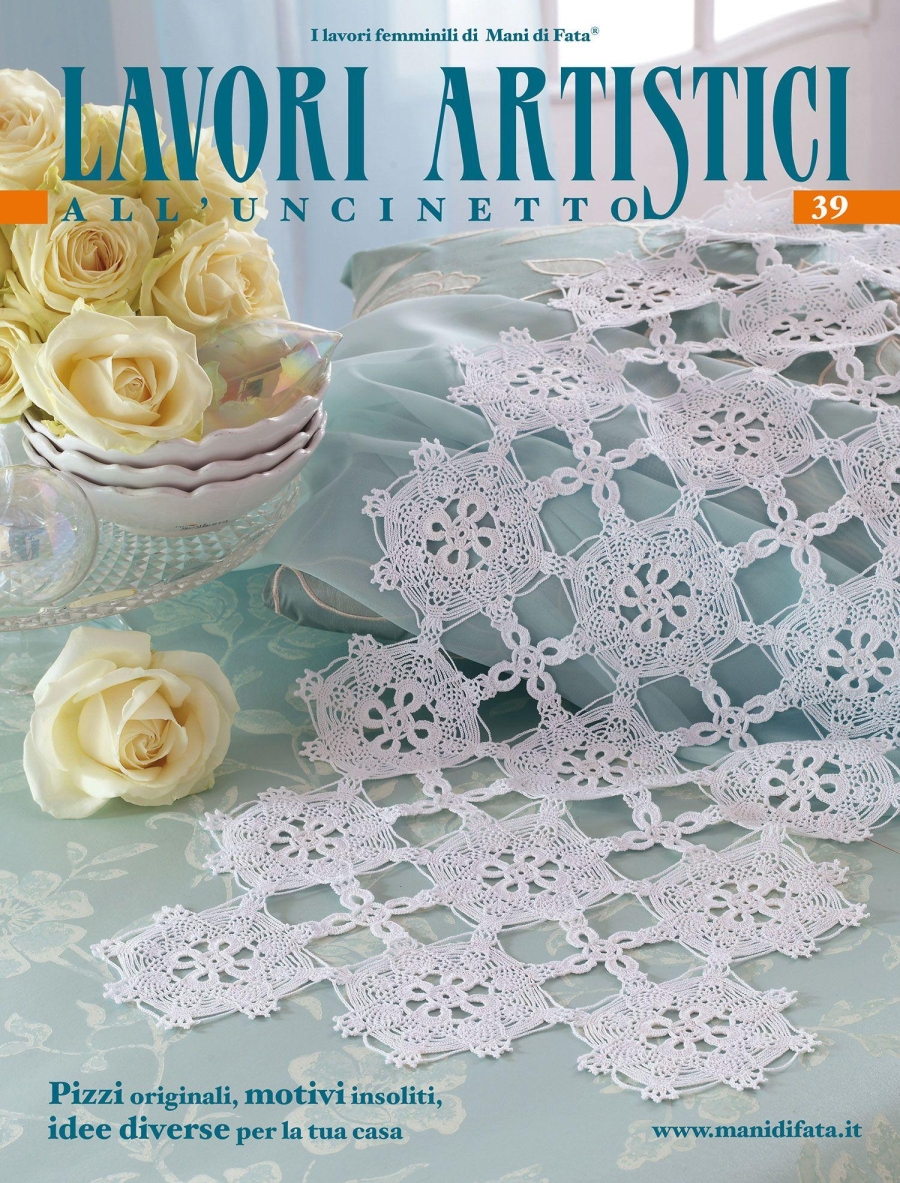 Copertina Lavori artistici all'Uncinetto n.39