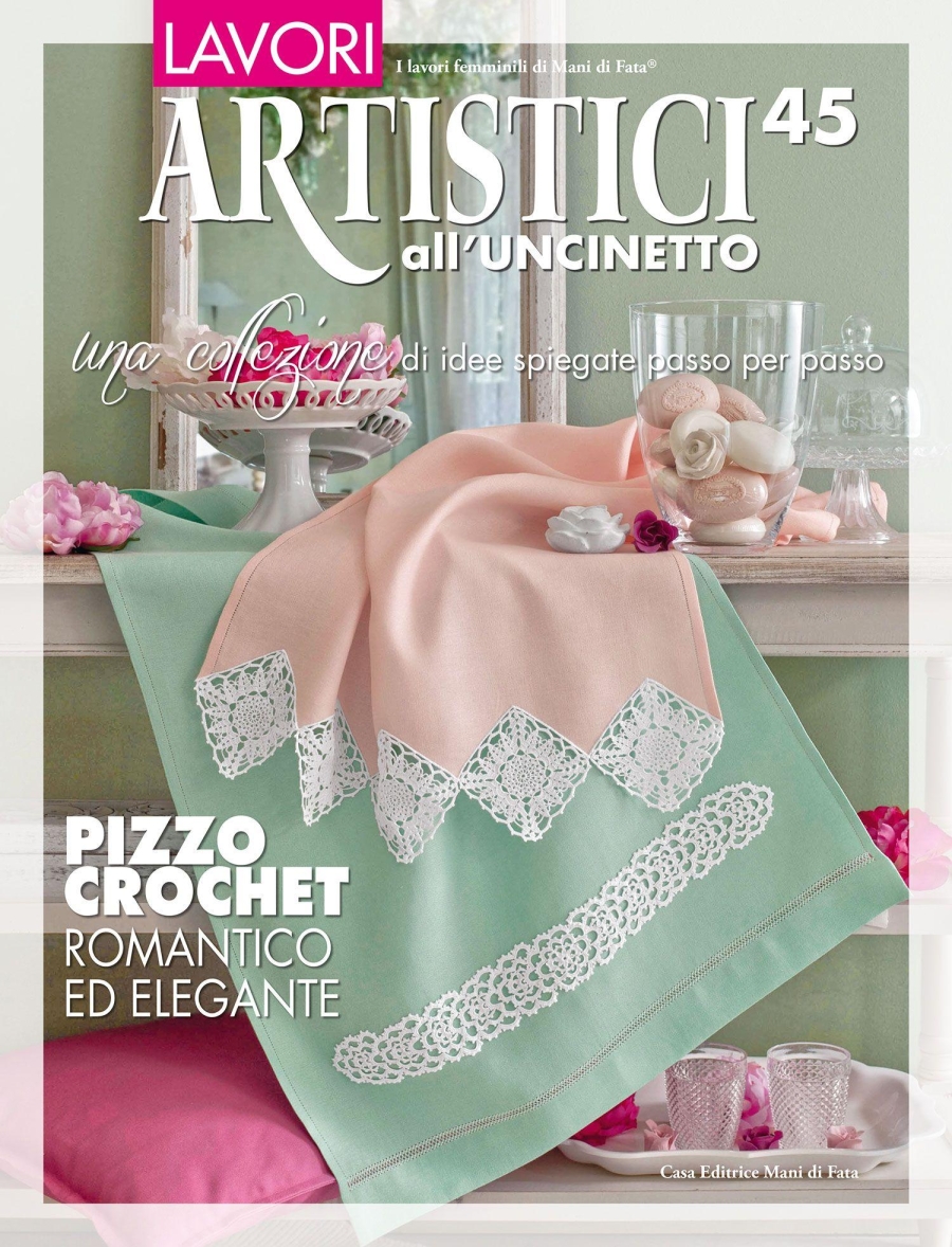 Copertina Lavori artistici all'Uncinetto n.45