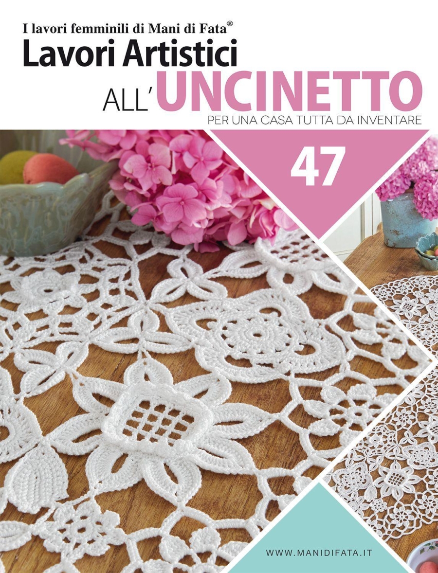 Copertina Lavori artistici all'Uncinetto n.47