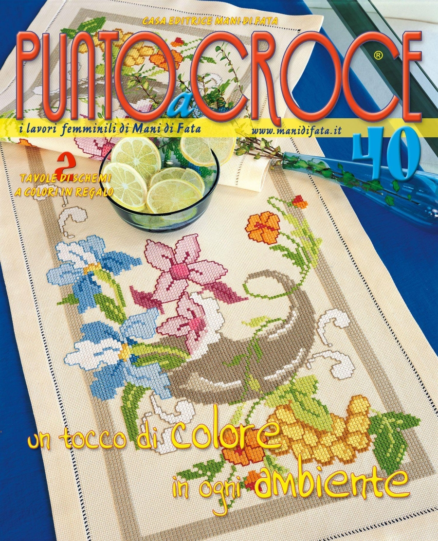 Copertina Punto croce n.40