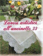 Copertina Lavori artistici all'Uncinetto n.23