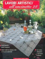 Copertina rivista Lavori artistici all'Uncinetto