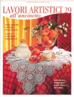 Copertina rivista Lavori artistici all'Uncinetto
