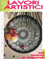 Copertina rivista Lavori artistici all'Uncinetto