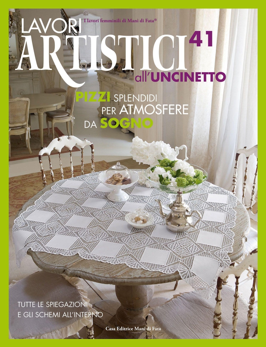 Copertina Lavori artistici all'Uncinetto n.41