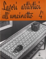 Copertina rivista Lavori artistici all'Uncinetto