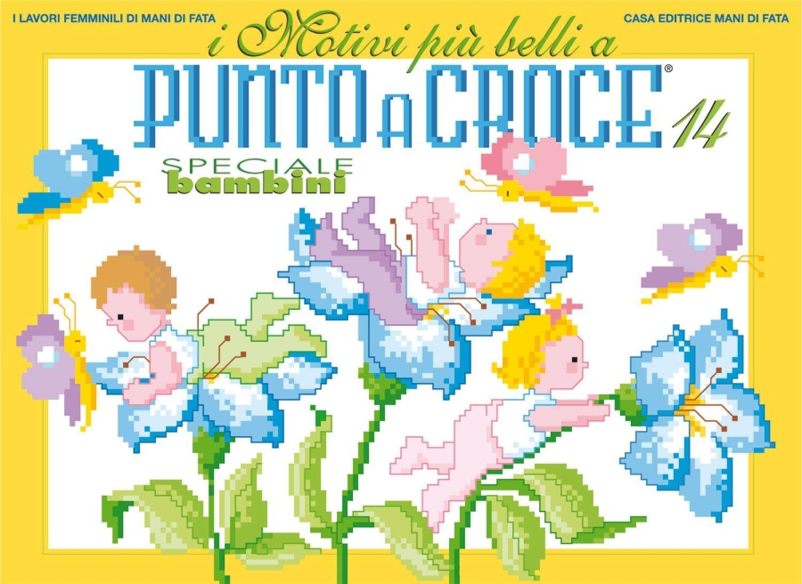 Copertina Motivi più belli a punto croce n.14
