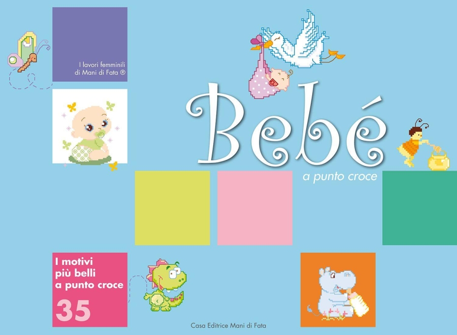 Copertina Motivi più belli a punto croce n.35