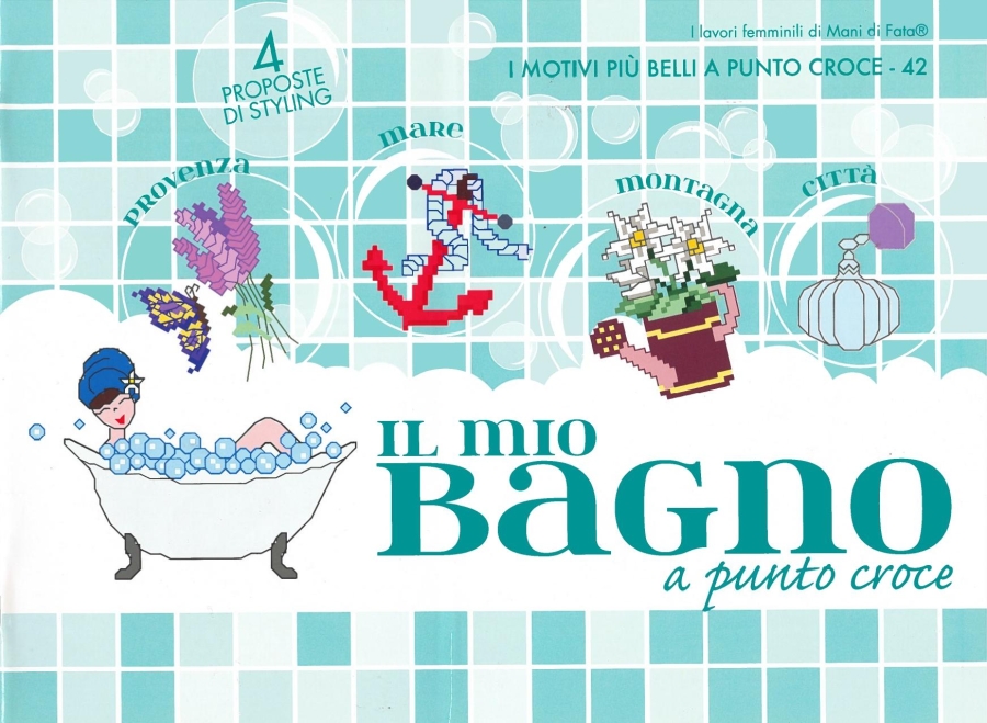 Copertina Motivi più belli a punto croce n.42