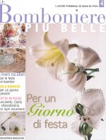 Copertina rivista Le bomboniere