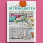Copertina rivista Copriletti all'uncinetto collezione