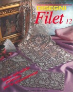 Copertina rivista Disegni filet