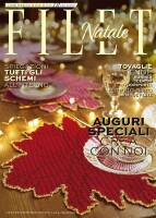 Copertina rivista Collezione filet natale