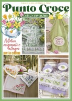 Copertina rivista Punto croce collezione cucina