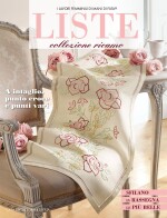 Copertina rivista Liste collezione ricamo