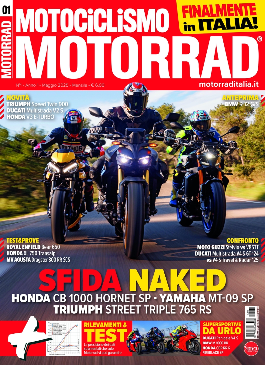 Copertina Motociclismo Motorrad n.1