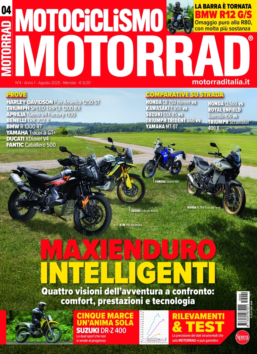 Copertina Motociclismo Motorrad n.4