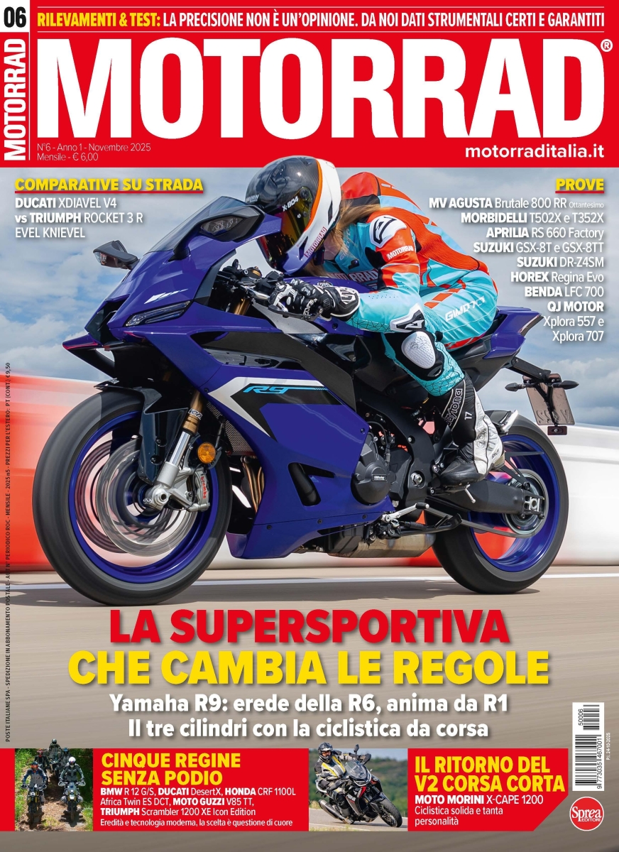 Copertina Motociclismo Motorrad n.6