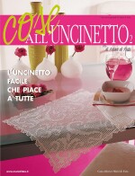 Copertina rivista Cose all'uncinetto