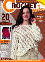 Copertina rivista Uncinetto Indossato FRANCIA