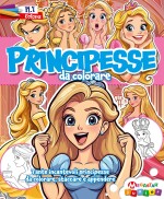 Copertina rivista Principesse da Colorare