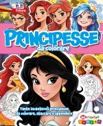 Copertina rivista Principesse da Colorare