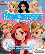 Copertina rivista Principesse da Colorare