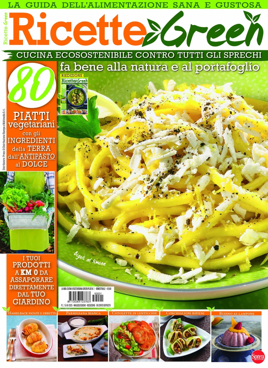 Copertina La Mia Cucina Vegetariana Green Plus n.1