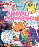 Copertina rivista Animali Fantastici da Colorare