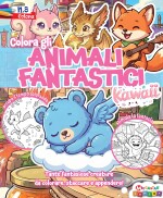 Copertina rivista Animali Fantastici da Colorare