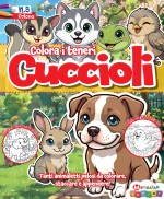 Copertina rivista Colora i Teneri Cuccioli