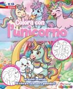 Copertina rivista Colora con L Unicorno