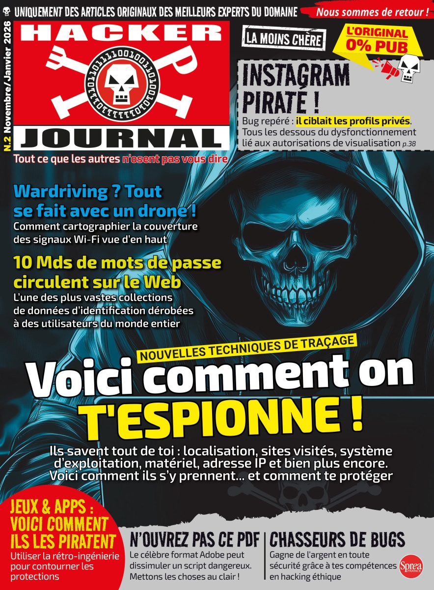 Copertina Hacker Journal Francia n.2