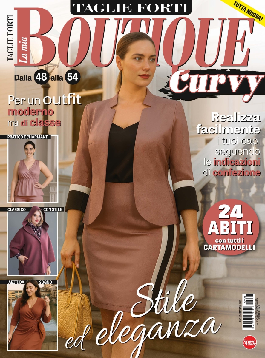 Copertina La Mia Boutique Curvy n.1