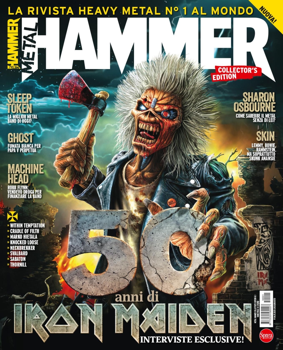 Copertina Metal Hammer Italia  n.1