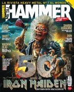 Copertina rivista Metal Hammer Italia