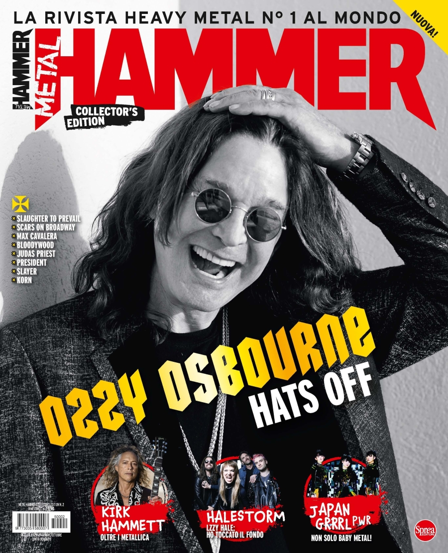 Copertina Metal Hammer Italia  n.2