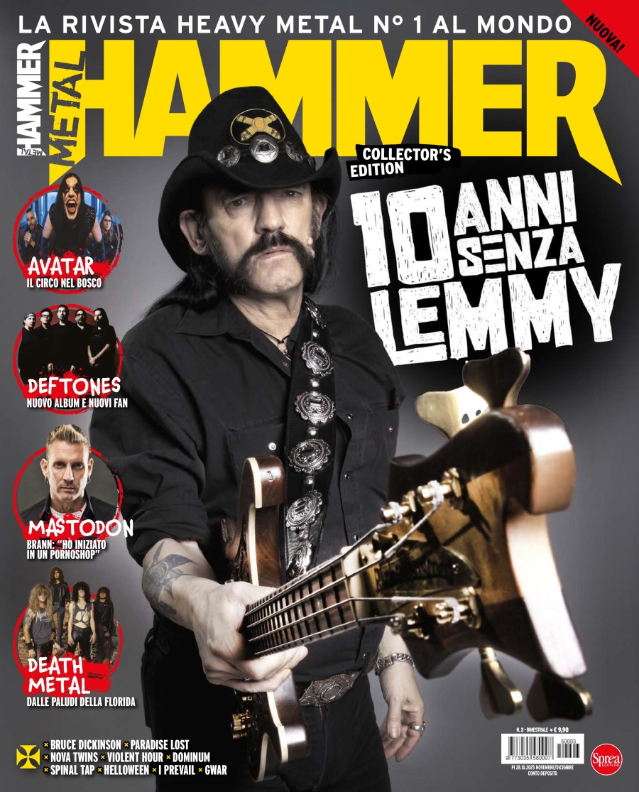 Copertina Metal Hammer Italia  n.3