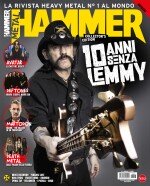 Copertina rivista Metal Hammer Italia